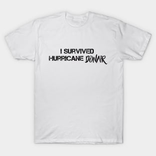 Hurricane Donair - Black Font T-Shirt